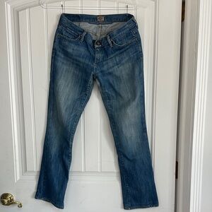 Goldsign Women's Boot Cut Jeans in Blue